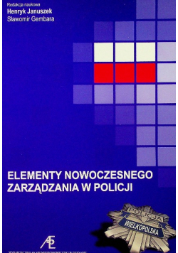 Elementy nowoczesnego zarządzania w policji