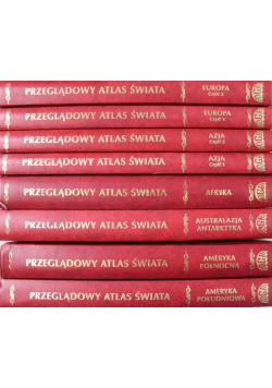Przeglądowy atlas świata 8 Tomów