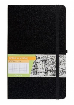 Notes A6 Kratka Romantyzm Czarny ANTRA