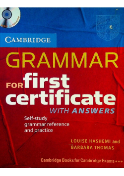 Cambridge Grammar for First Certificate with answers
