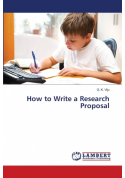 How to Write a Research Proposal