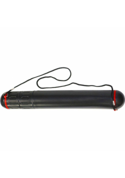 Tuba plastikowa czarna 40cm