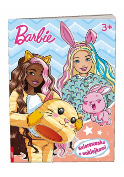 Barbie Kolorowanka Z Naklejkami