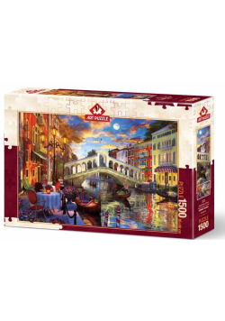 Puzzle 1500 Wenecja, Most Rialto