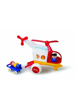 Helikopter ambulans z figurkami