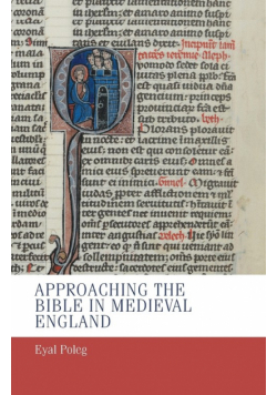 Approaching the Bible in medieval England