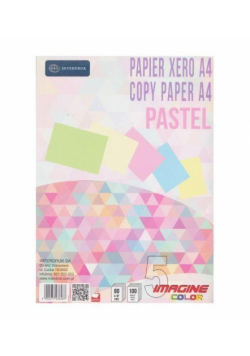 Papier ksero A4/100 5 kolorów Pastel x 20K