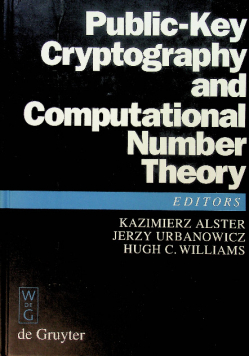 Public key cryptography and computational