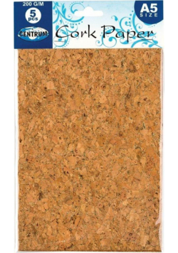 Papier korkowy A5 5szt 80313