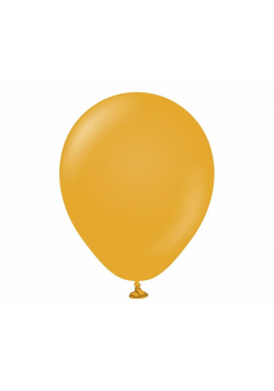 Balony Beauty&Charm pastelowe musztardowe 20szt