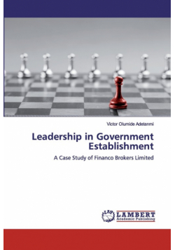 Leadership in Government Establishment