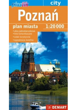 Poznań Plan Miasta PLASTIK
