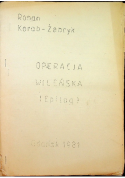 Operacja Wileńska