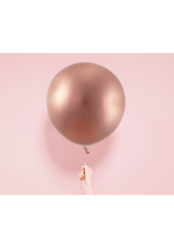 Balon Beauty&Charm platynowy różowo-złoty 61cm