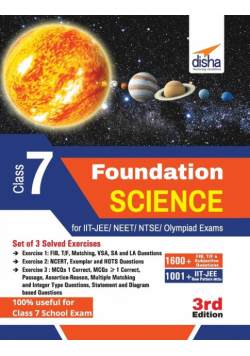 Foundation Science for IIT-JEE/ NEET/ NTSE/ Olympiad Class 7 - 3rd Edition