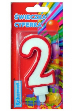 Świeczka cyferka 2