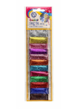 Zestaw do dekoracji Lśniący bal mix 12x2g ASTRA