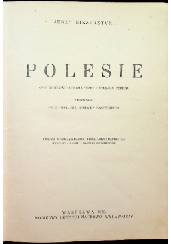 Polesie 1930 r.