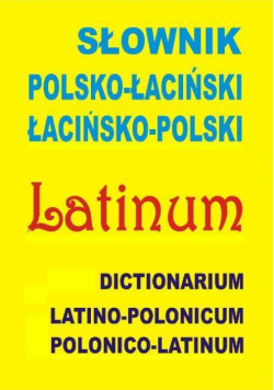Słownik polsko-łaciński łacińsko-polski