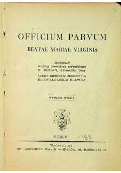 Officium parvum