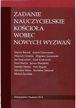 Zadanie nauczycielskie Kościoła wobec nowych wyzwań