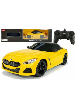 Auto R/C BMW Z4 Roadster Rastar 1:24 Żółte
