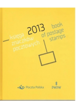 Księga znaczków pocztowych 2013 NOWA