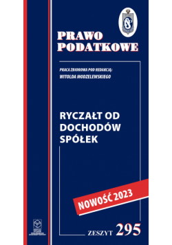 Ryczałt od dochodów spółek