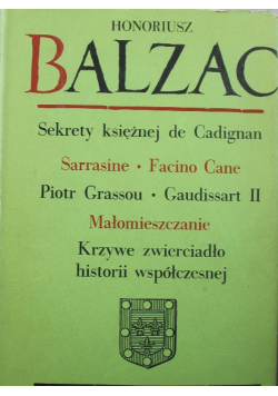 Sekrety księżnej de Cadignan