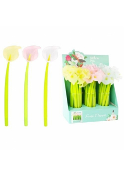 Długopis żelowy Flowers (54szt)