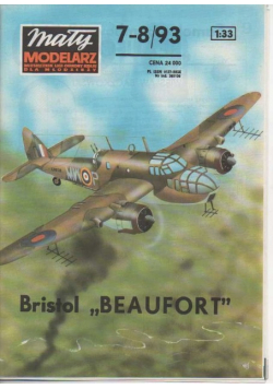 Mały modelarz nr 7 - 8 Bristol Beaufort