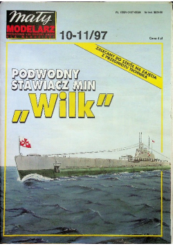 Mały modelarz nr 10 - 11 Podwodny stawiacz min Wilk
