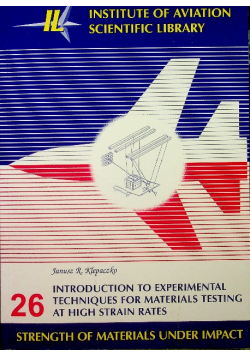 Introduction to experimental techniques for materials testing at high strain rates