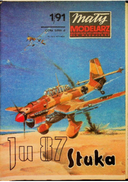 Mały modelarz nr 1 Bombowiec nurkujący Junkers Ju 87B Stuka
