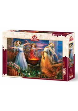 Puzzle 2000 Ognisty taniec