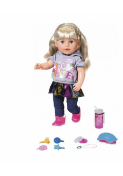 Baby Born - Lalka interaktywna siostrzyczka blond