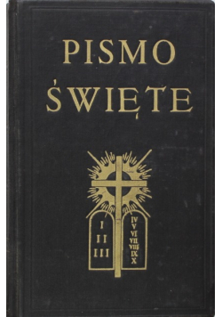 Pismo Święte Tom IV 1929 r.