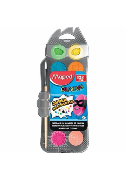 Farby Superpower 30mm x 12 w pastylkach MAPED