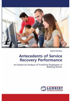 Antecedents of Service Recovery Performance