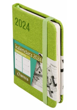 Kalendarz 2024 Awangarda A7 TDW zielony