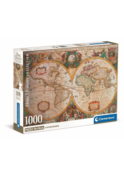 Puzzle 1000 Compact Mappa Antica