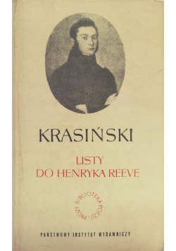 Listy do Henryka Reeve Tom I