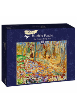 Puzzle 1000 Las pełen wiązów Edward Munch
