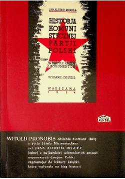 Historja komunistycznej partji Polski