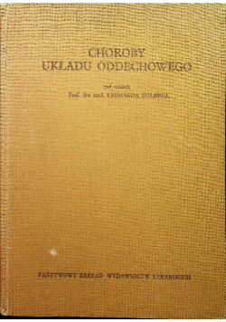Choroby układu oddechowego