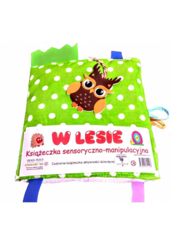 Książeczka sensoryczno-manipulacyjna. W lesie