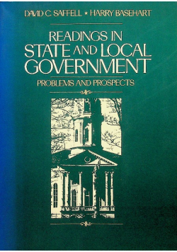Readings In State and Local Government