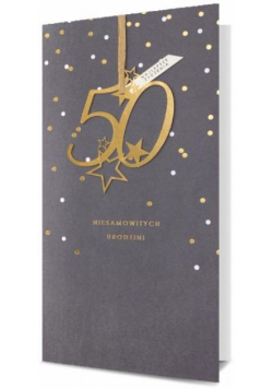 Karnet KL Urodziny 50