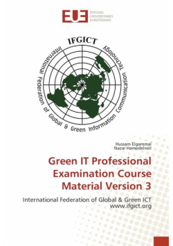 Green IT Professional Examination Course Material Version 3