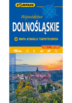 Województwo Dolnośląskie - Mapa Atrakcji Turystycznych